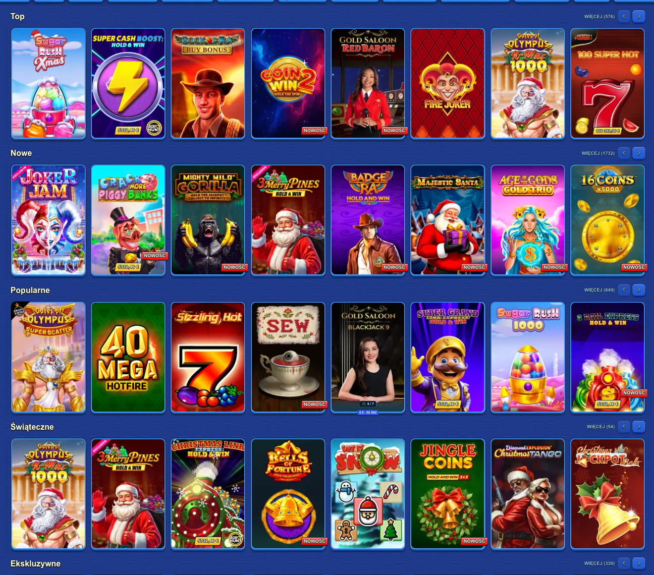 Interfejs Pistolo Casino online