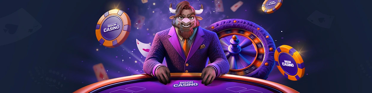 Bison Casino felület képernyőképe