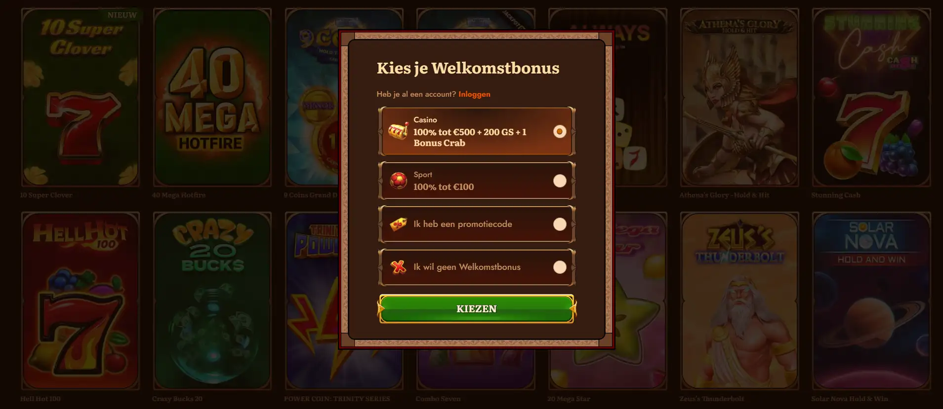 Eenvoudige registratie bij WildRobin